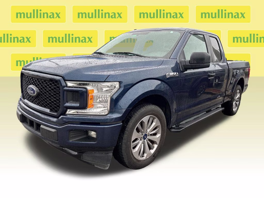 2018 Blue Jeans Metallic Ford F-150 XL RWD Truck