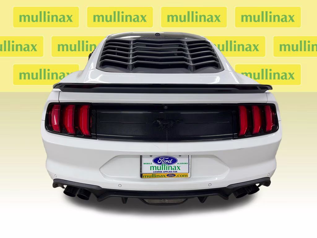 2019 Oxford White Ford Mustang EcoBoost Premium RWD Coupe