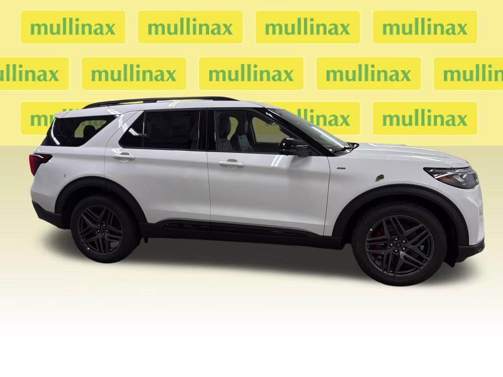 2026 STAR WHITE TRI-COAT Ford Explorer ST-Line RWD SUV