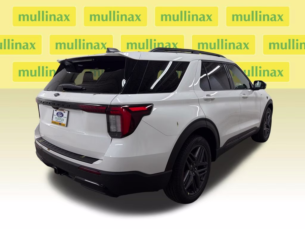 2026 STAR WHITE TRI-COAT Ford Explorer ST-Line RWD SUV