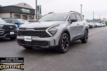 2023 Wolf Gray Kia Sportage X-Line AWD SUV