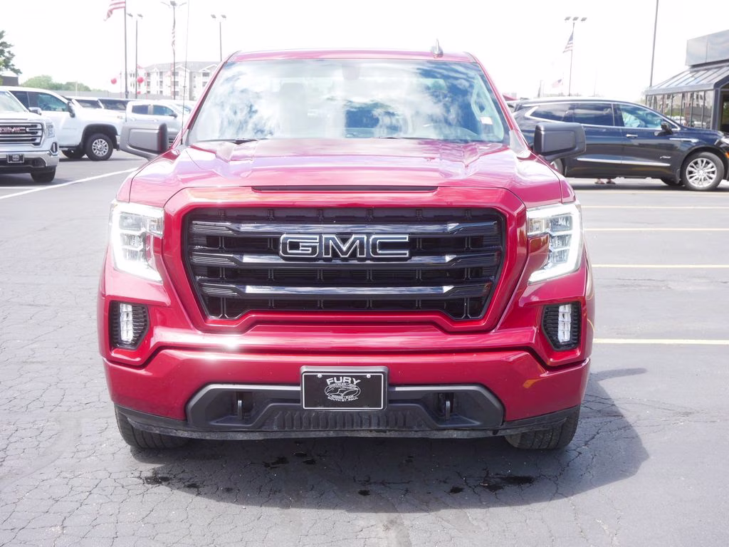 2021 Red GMC Sierra 1500 Elevation 4X4 Truck