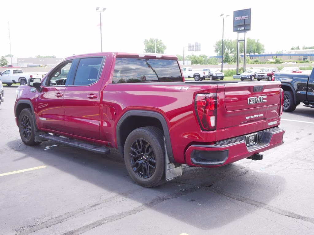 2021 Red GMC Sierra 1500 Elevation 4X4 Truck