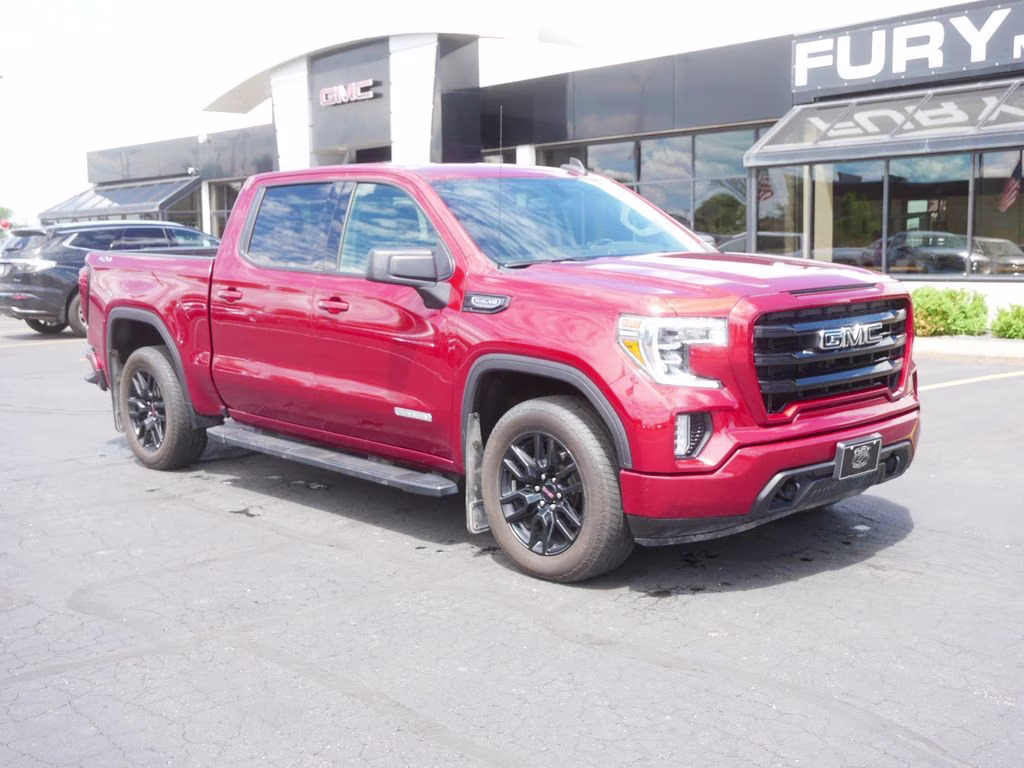 2021 Red GMC Sierra 1500 Elevation 4X4 Truck