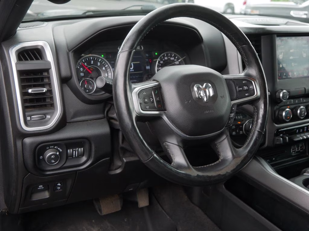 2019 Granite Crystal Metallic Clearcoat Ram 1500 Big Horn 4X4 Truck