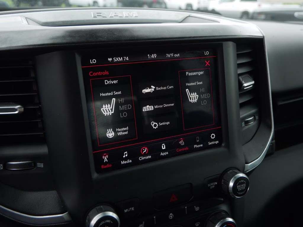 2019 Granite Crystal Metallic Clearcoat Ram 1500 Big Horn 4X4 Truck