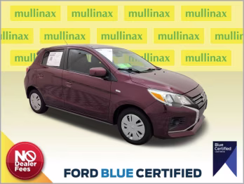 2023 Wine Red Metallic Mitsubishi Mirage LE FWD Hatchback