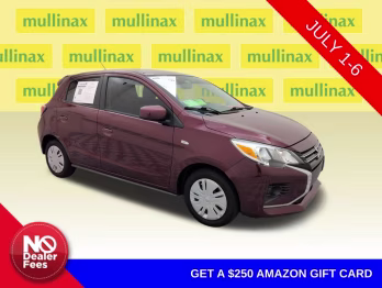 2023 Wine Red Metallic Mitsubishi Mirage LE FWD Hatchback