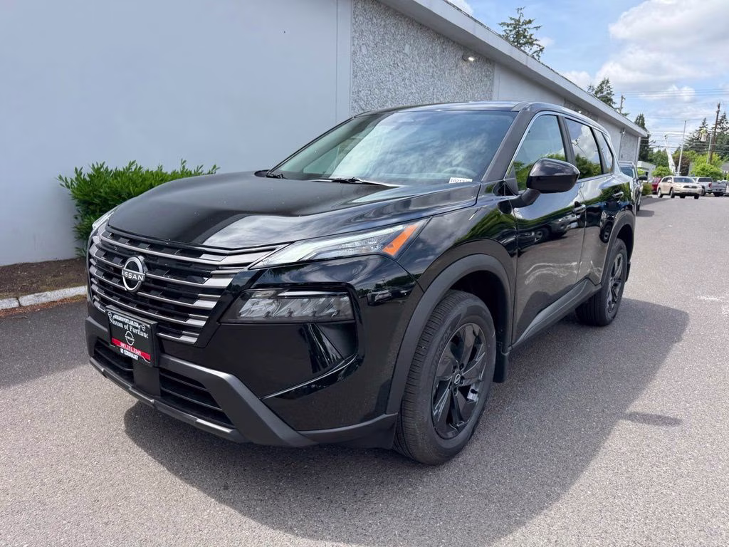 2026 Super Black Nissan Rogue SV AWD SUV