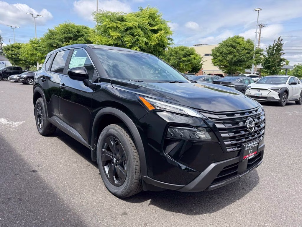 2026 Super Black Nissan Rogue SV AWD SUV