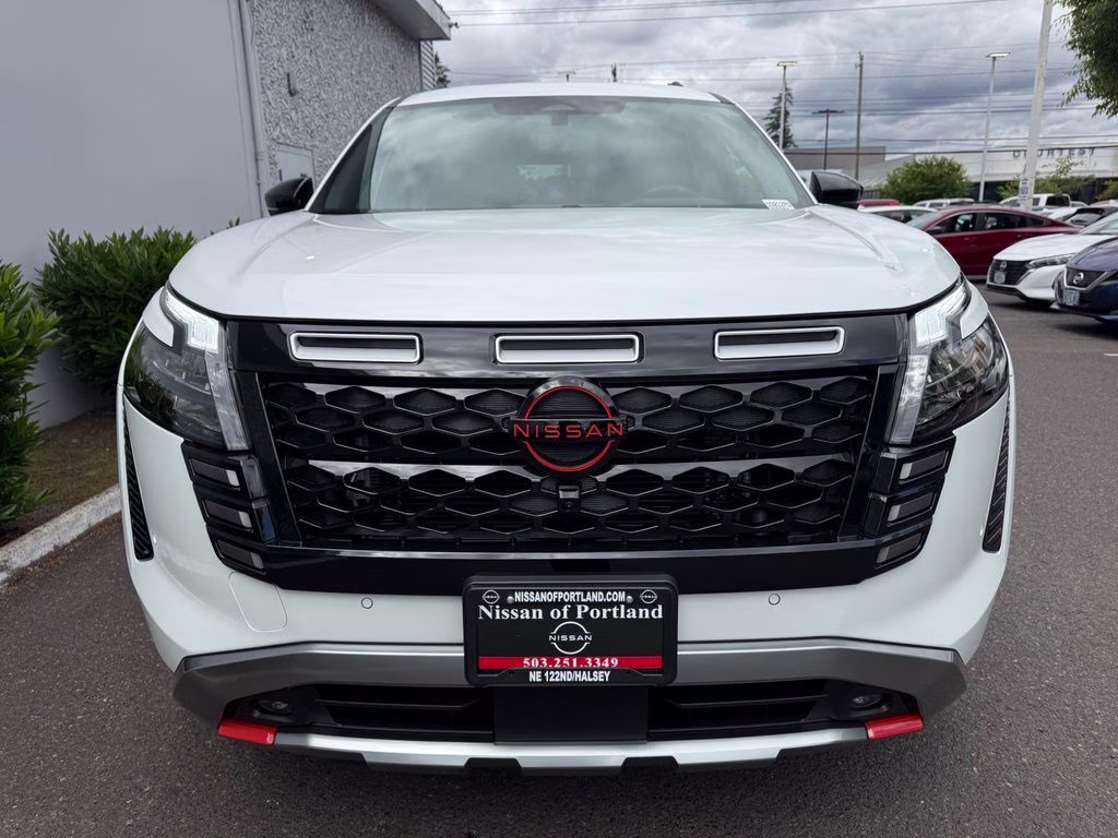 2026 Everest White Pearl Tricoat Nissan Pathfinder Rock Creek 4X4 SUV