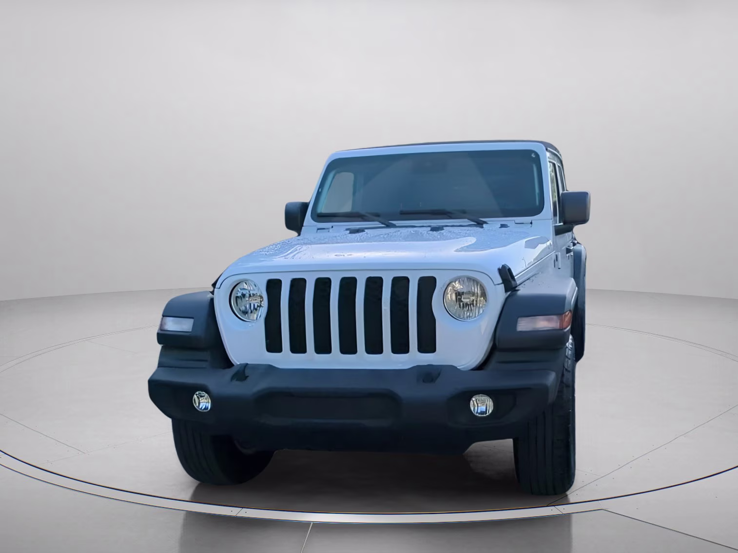 2024 Bright White Clearcoat Jeep Wrangler Sport S 4X4 Convertible