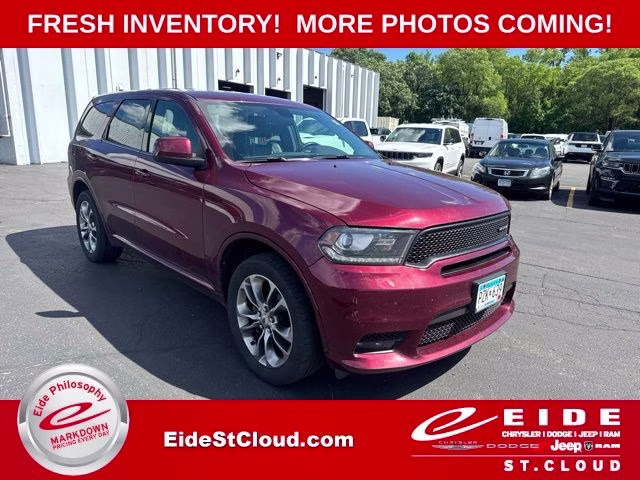 2019 Octane Red Pearlcoat Dodge Durango GT AWD SUV