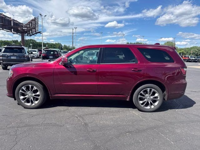 2019 Octane Red Pearlcoat Dodge Durango GT AWD SUV