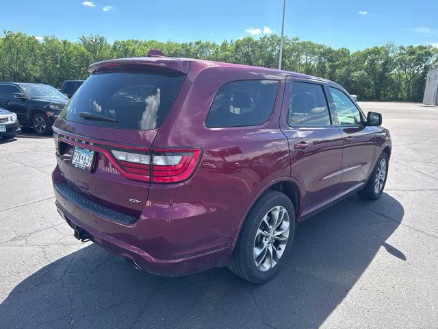 2019 Octane Red Pearlcoat Dodge Durango GT AWD SUV