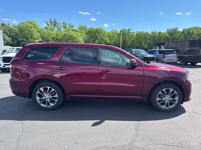 2019 Octane Red Pearlcoat Dodge Durango GT AWD SUV