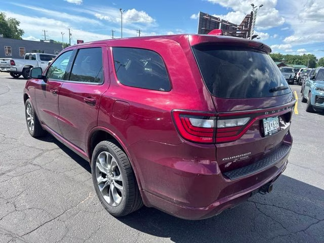 2019 Octane Red Pearlcoat Dodge Durango GT AWD SUV