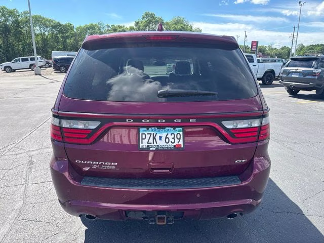 2019 Octane Red Pearlcoat Dodge Durango GT AWD SUV