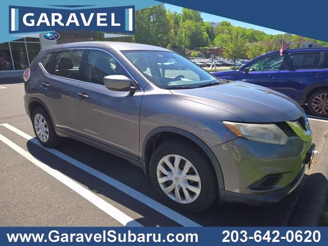 2016 Gun Metallic Nissan Rogue S AWD SUV