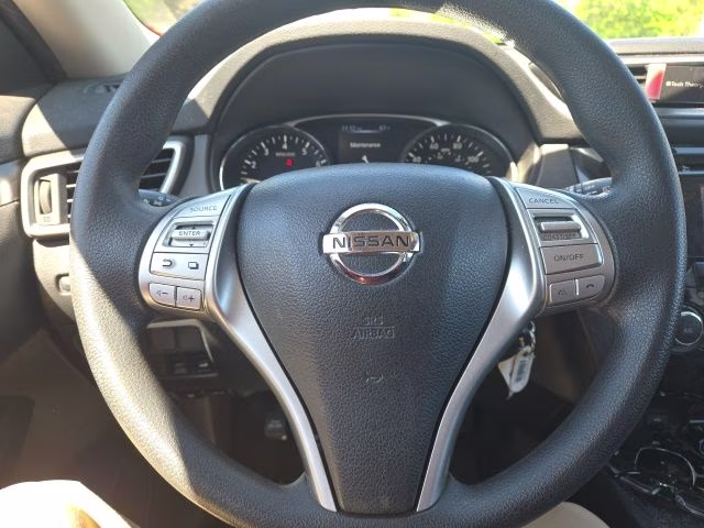 2016 Gun Metallic Nissan Rogue S AWD SUV