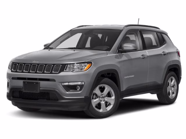 2019 Billet Silver Metallic Clearcoat Jeep Compass Latitude 4X4 SUV