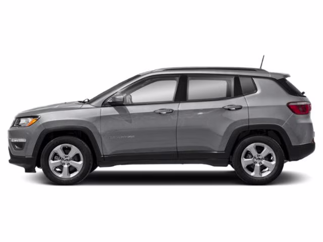2019 Billet Silver Metallic Clearcoat Jeep Compass Latitude 4X4 SUV