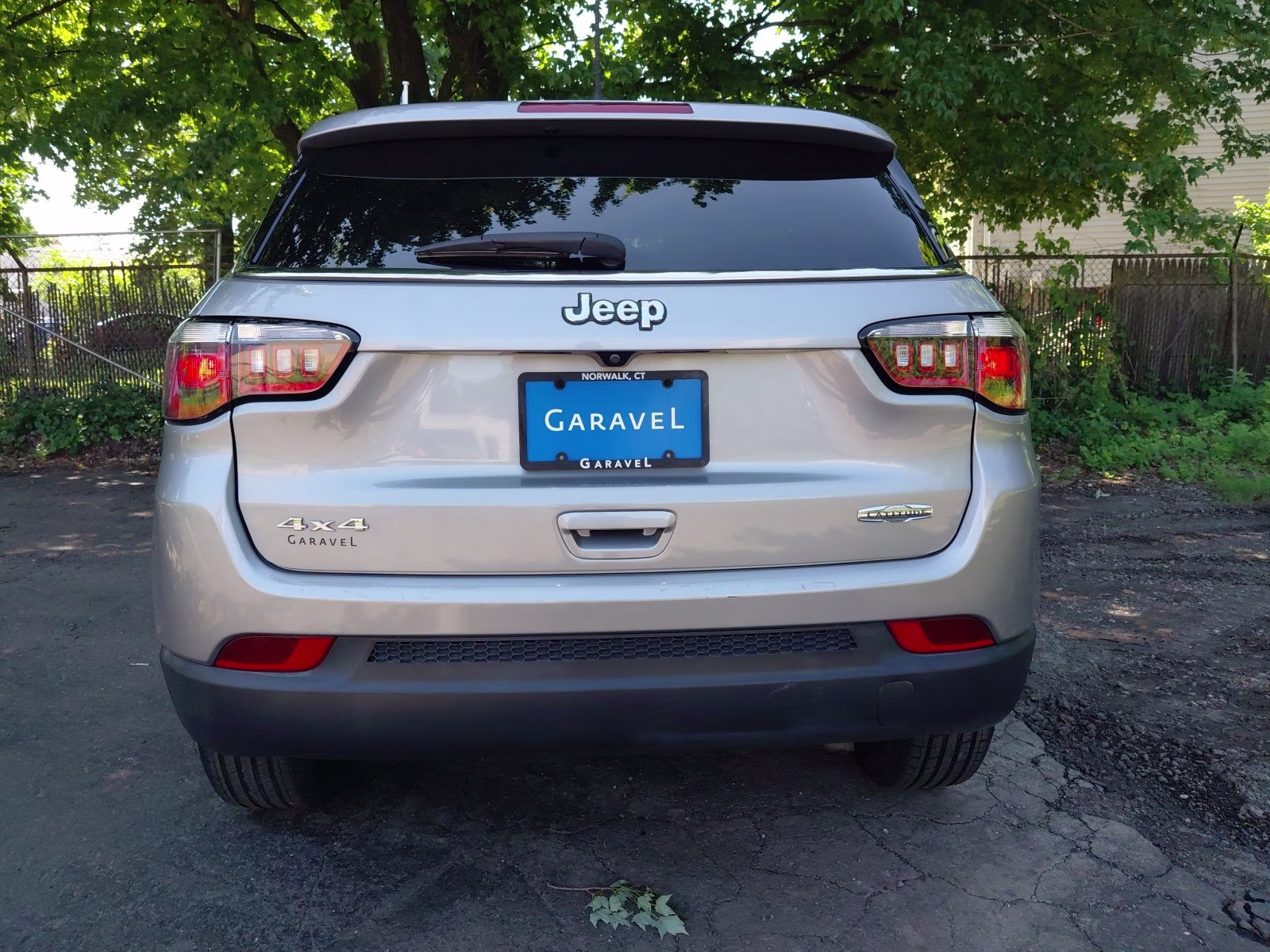 2019 Billet Silver Metallic Clearcoat Jeep Compass Latitude 4X4 SUV