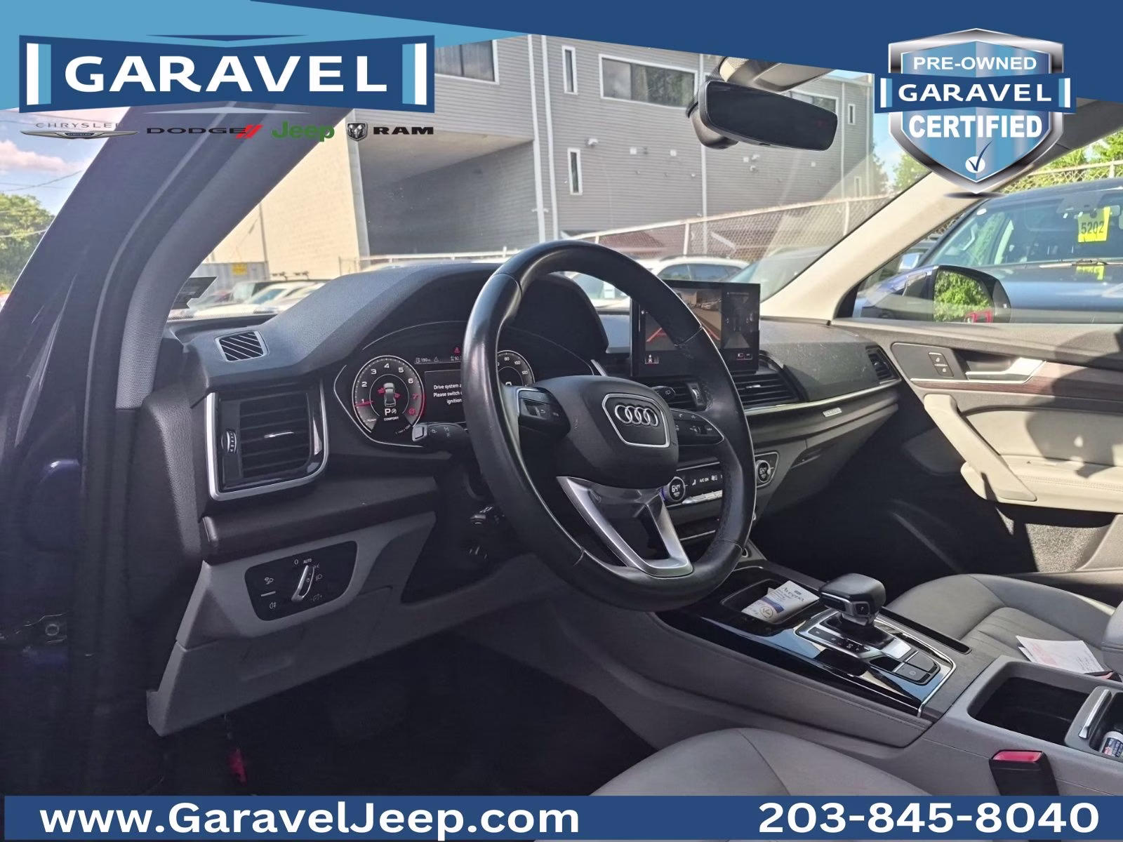 2022 Navarra Blue Metallic Audi Q5 45 S line Premium AWD SUV