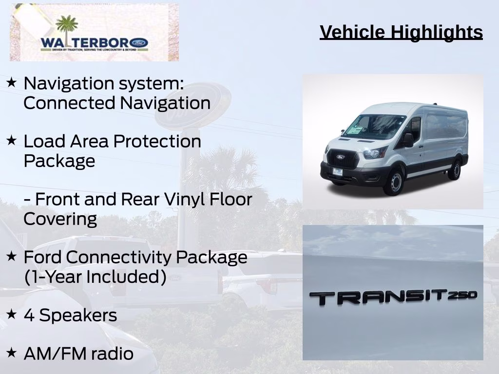 2026 Oxford White Ford Transit-250 Base RWD Van