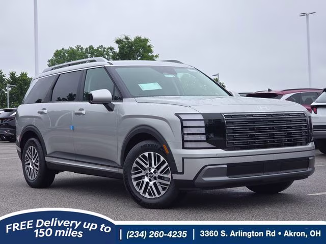 2026 Typhoon Silver Metallic Hyundai Palisade SEL Premium AWD SUV