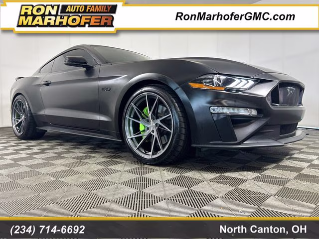 2022 Shadow Black Ford Mustang GT Premium RWD Coupe