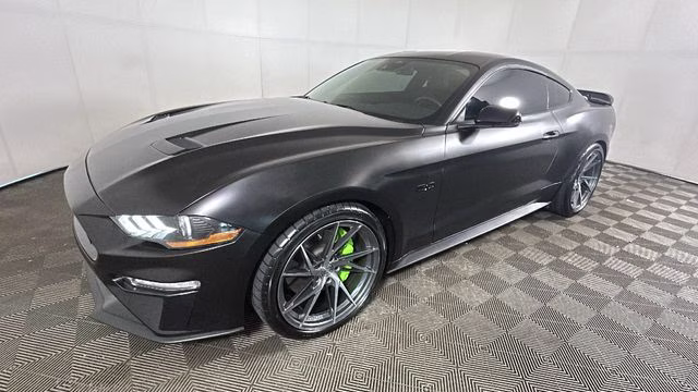 2022 Shadow Black Ford Mustang GT Premium RWD Coupe