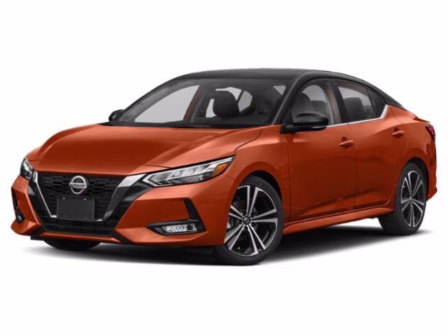 2021 Monarch Orange/Super Black Nissan Sentra SR FWD Sedan