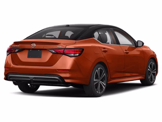 2021 Monarch Orange/Super Black Nissan Sentra SR FWD Sedan