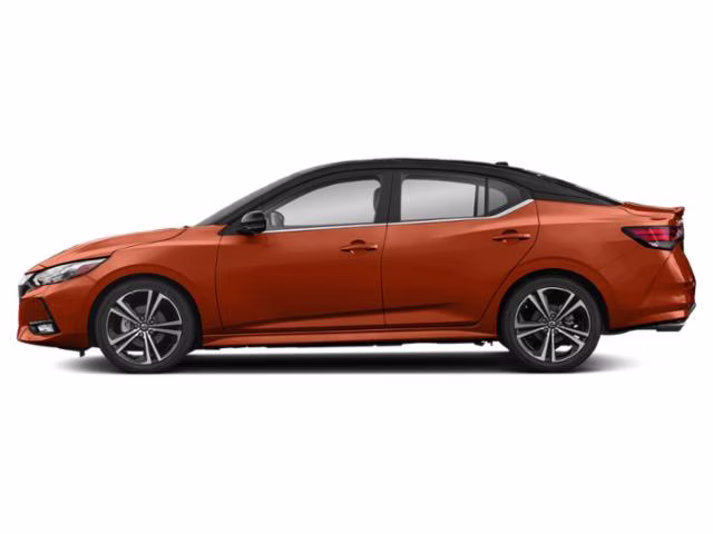 2021 Monarch Orange/Super Black Nissan Sentra SR FWD Sedan
