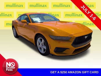 2026 Orange Fury Metallic Tri-Coat Ford Mustang EcoBoost Premium RWD Coupe