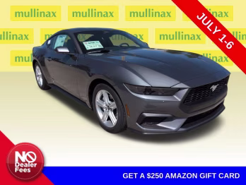 2026 Carbonized Gray Metallic Ford Mustang EcoBoost Premium RWD Coupe