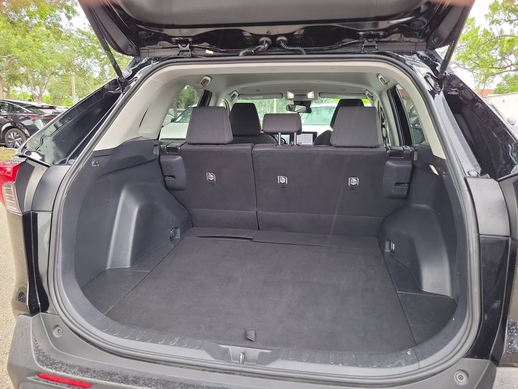 2025 Midnight Black Metallic Toyota RAV4 Hybrid Hybrid LE AWD SUV