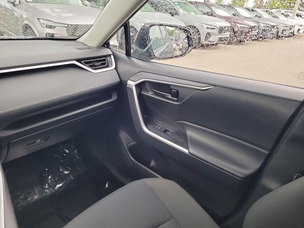 2025 Midnight Black Metallic Toyota RAV4 Hybrid Hybrid LE AWD SUV