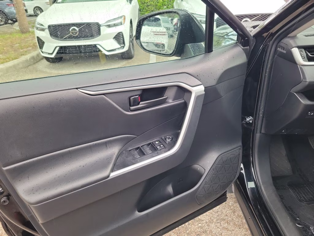 2025 Midnight Black Metallic Toyota RAV4 Hybrid Hybrid LE AWD SUV