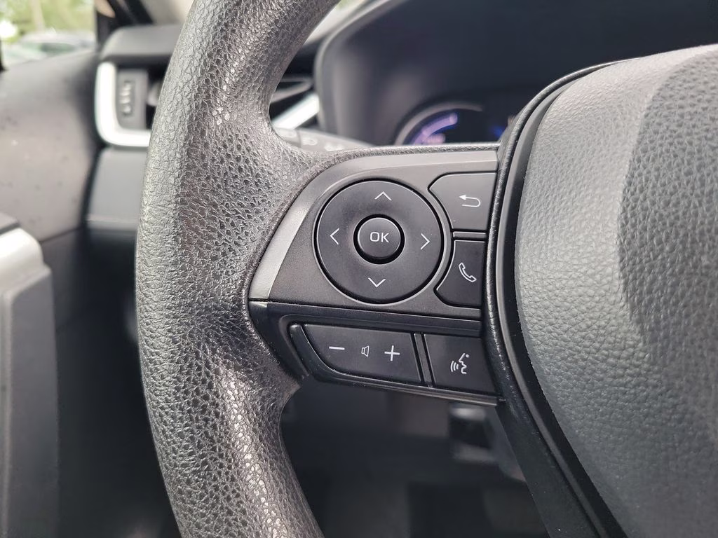 2025 Midnight Black Metallic Toyota RAV4 Hybrid Hybrid LE AWD SUV