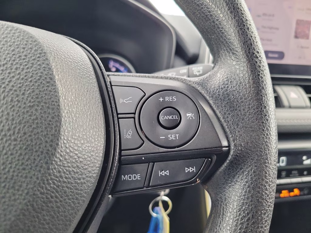 2025 Midnight Black Metallic Toyota RAV4 Hybrid Hybrid LE AWD SUV