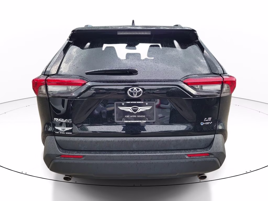 2025 Midnight Black Metallic Toyota RAV4 Hybrid Hybrid LE AWD SUV