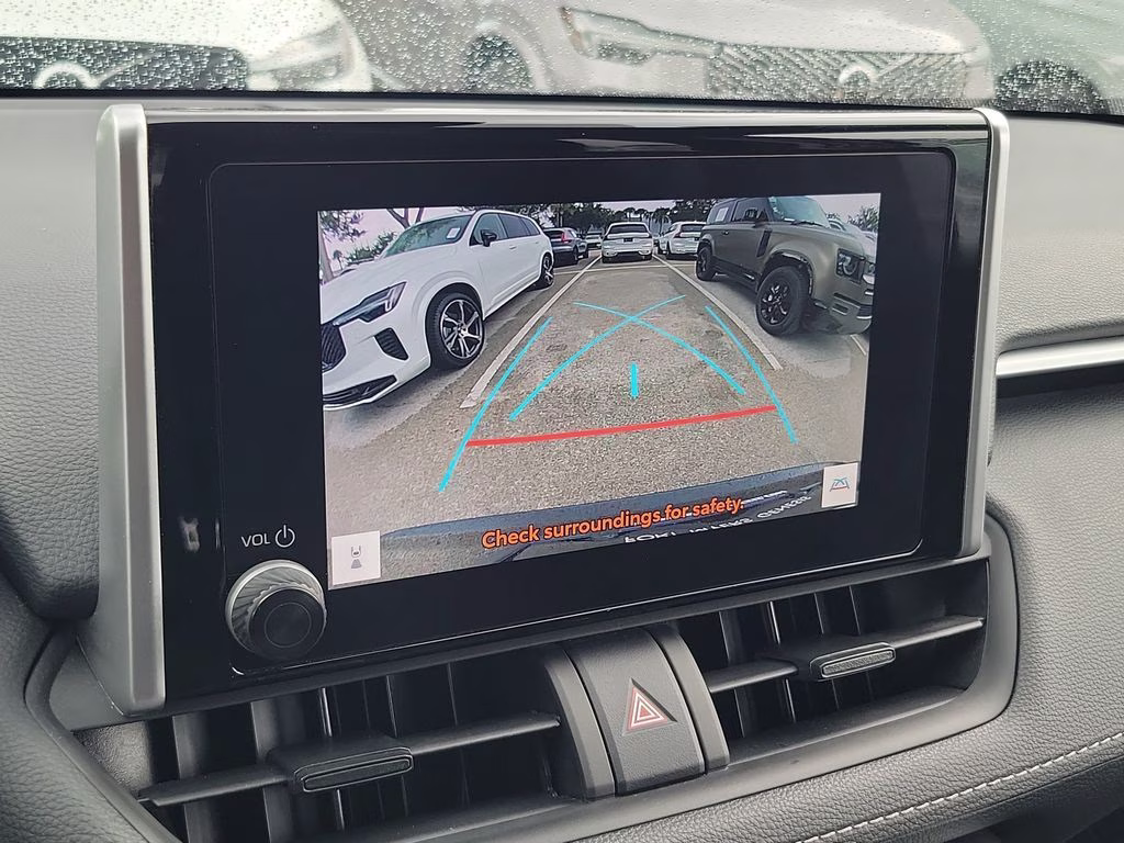 2025 Midnight Black Metallic Toyota RAV4 Hybrid Hybrid LE AWD SUV