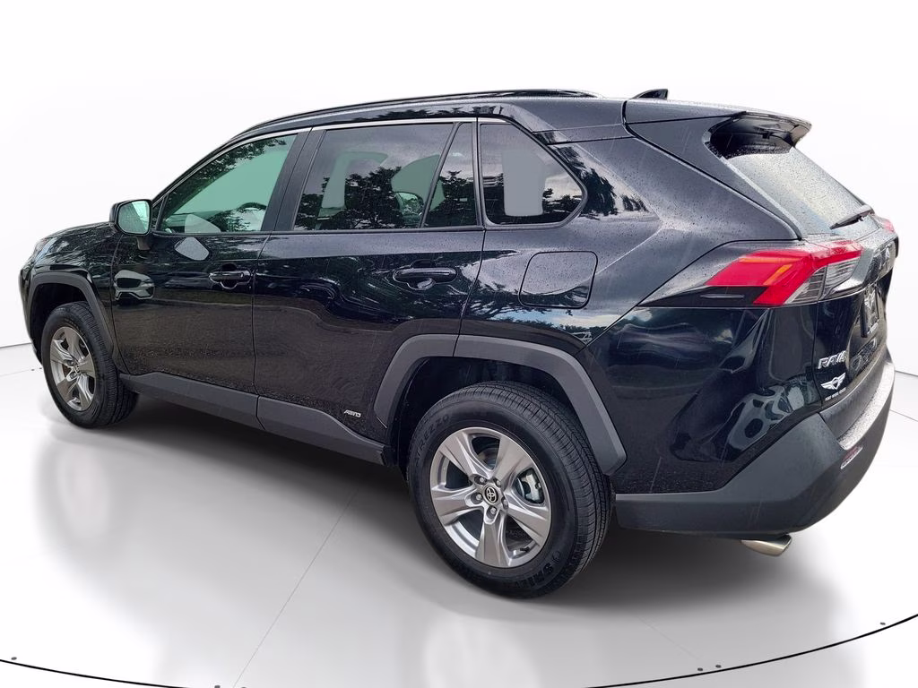 2025 Midnight Black Metallic Toyota RAV4 Hybrid Hybrid LE AWD SUV