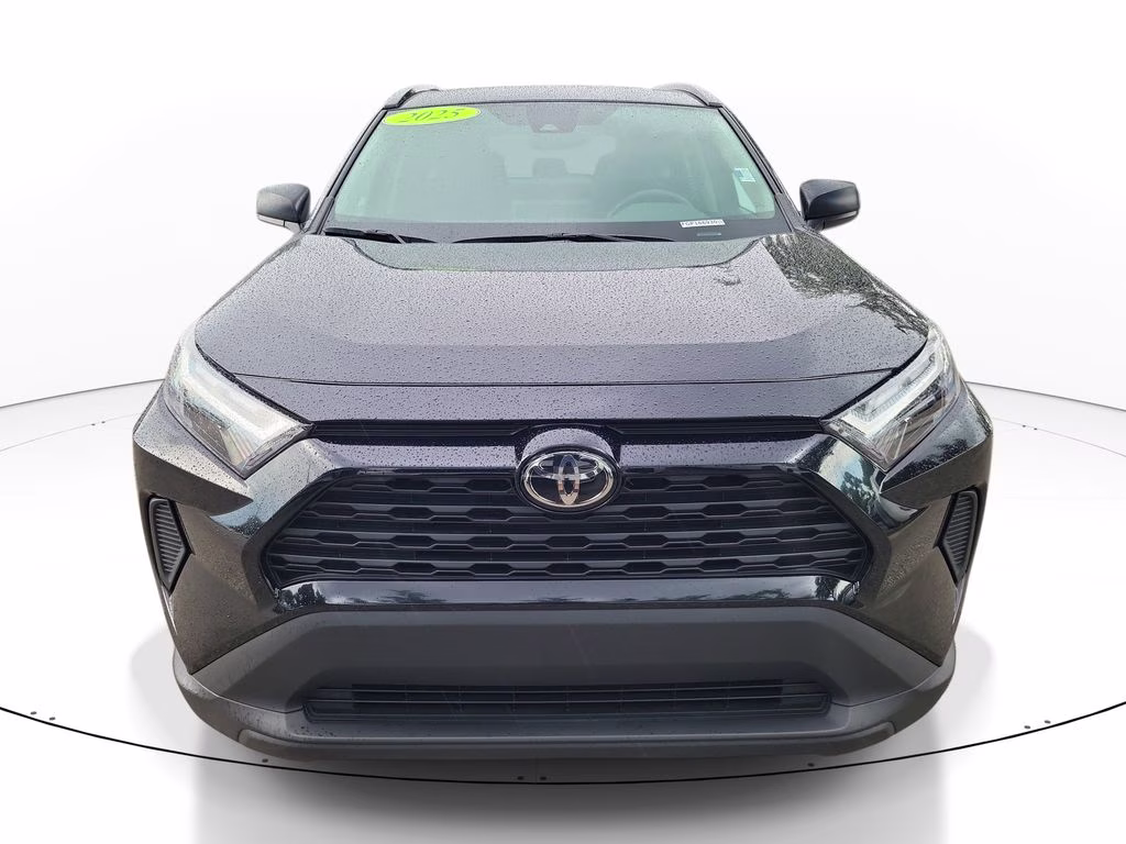 2025 Midnight Black Metallic Toyota RAV4 Hybrid Hybrid LE AWD SUV