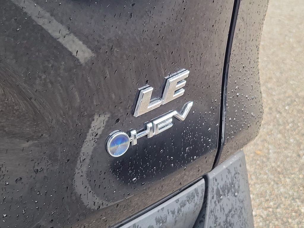 2025 Midnight Black Metallic Toyota RAV4 Hybrid Hybrid LE AWD SUV