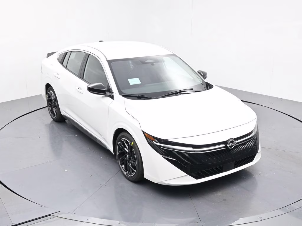 2026 Aspen White Tricoat Nissan Sentra SR FWD Sedan
