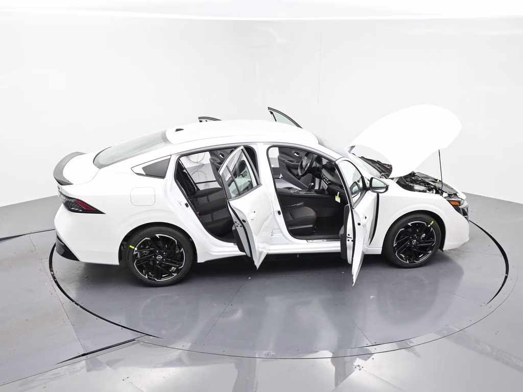 2026 Aspen White Tricoat Nissan Sentra SR FWD Sedan