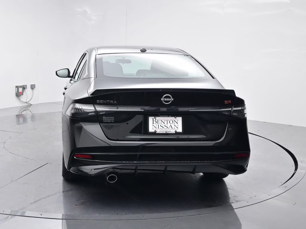 2026 Super Black Nissan Sentra SR FWD Sedan